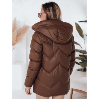 Zimska rjava ženska jakna TY4998