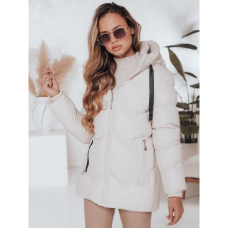 Svetlo bež ženska zimska jakna TY5004