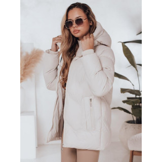 Svetlo bež ženska zimska jakna TY5004