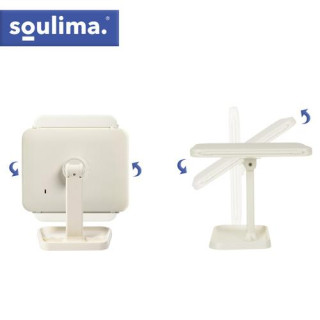 Zložljivo LED kozmetično ogledalo