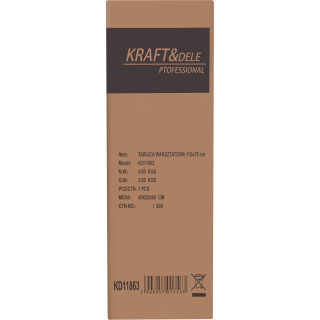 Delavska tabla 115x78 cm + dodatki KD11863