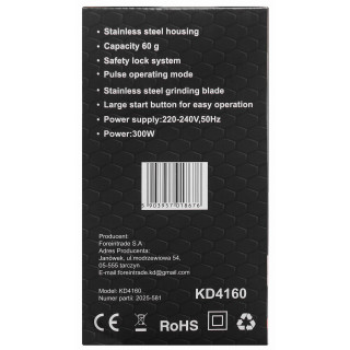 Mlinček za kavo 60 g 300 W KD4160