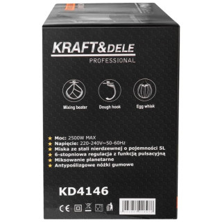 Planetarni mešalnik max 2500 W / 5 l KD4146