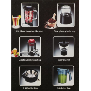 Sokovnik 1500 W + dodatki KD4137