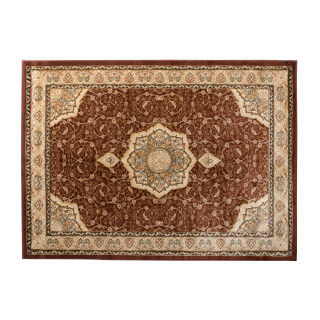 Rjava preproga v vintage slogu