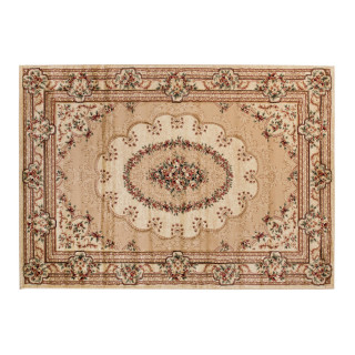 Bež preproga v vintage slogu