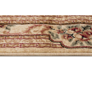 Bež preproga v vintage slogu