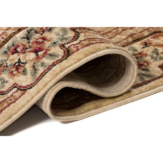 Bež preproga v vintage slogu