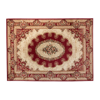 Rdeča preproga v vintage slogu