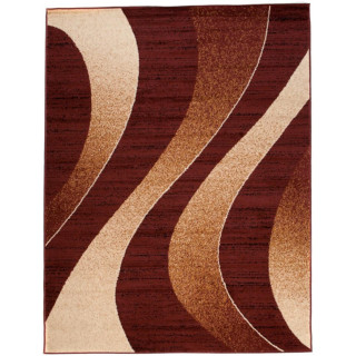 Rjava vzorčasta preproga