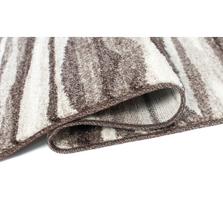 Svetlo rjava moderna vzorčasta preproga