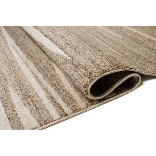 Temno bež vzorčasta preproga