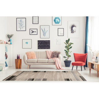 Bež moderna preproga