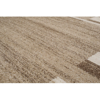 Temno bež vzorčasta preproga