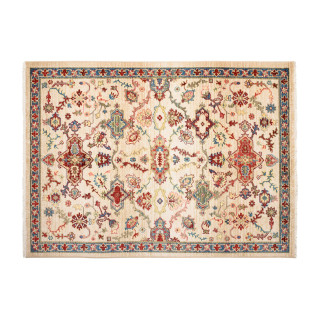 Starinska bež preproga z vzorcem