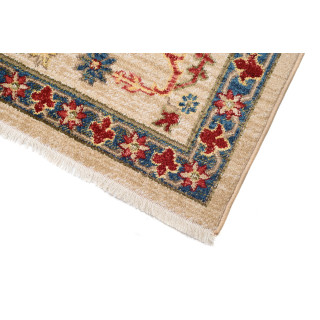 Starinska bež preproga z vzorcem