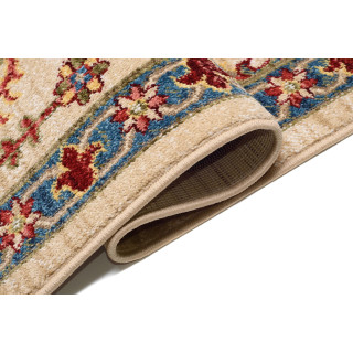 Starinska bež preproga z vzorcem