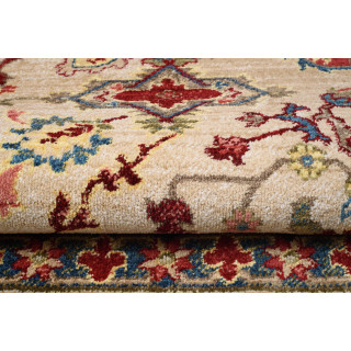 Starinska bež preproga z vzorcem