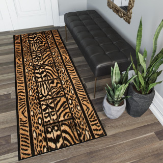 Moderna preproga z živalskim vzorcem