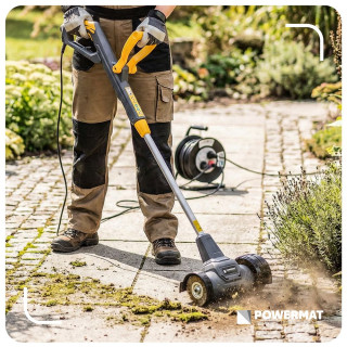 Električni obrezovalnik robov trate in čistilec rež PM-EKT-800T