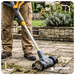 Električni obrezovalnik robov trate in čistilec rež PM-EKT-800T