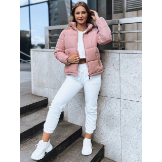 Roza ženska puhovka TY3768