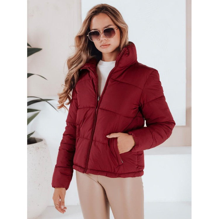 Ženska bordo puhovka TY5218