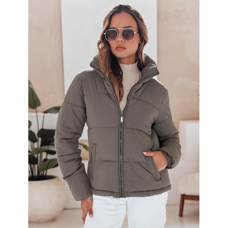 Ženska siva puhovka TY4944