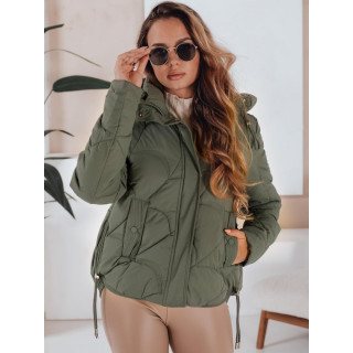 Ženska zelena zimska jakna TY5040