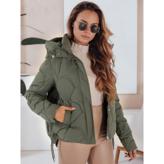 Ženska zelena zimska jakna TY5040