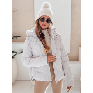 Bela ženska zimska jakna TY5042