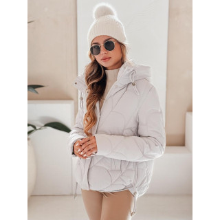 Bela ženska zimska jakna TY5042