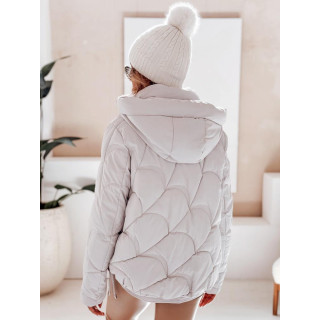 Bela ženska zimska jakna TY5042