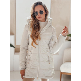 Svetlo siva ženska zimska jakna TY5092