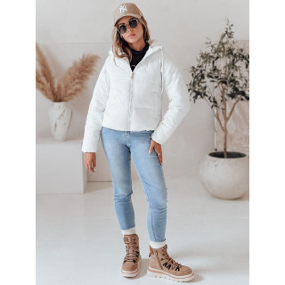 Bela ženska puhovka TY4952