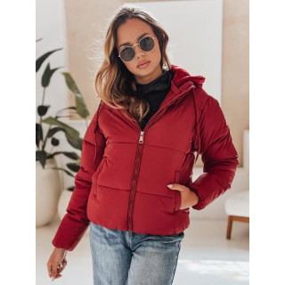 Bordo ženska puhovka TY4949