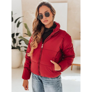 Bordo ženska puhovka TY4949