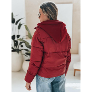 Bordo ženska puhovka TY4949