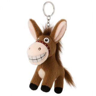 Obesek z rjavim plišastim osličkom