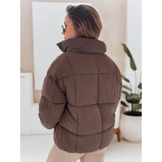 Temno bež ženska zimska jakna TY4945