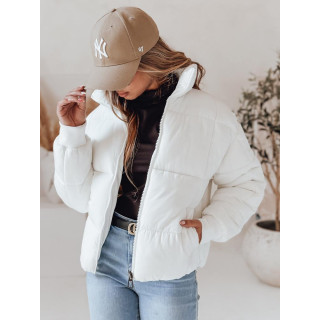 Ženska zimska jakna, bela barva TY4947