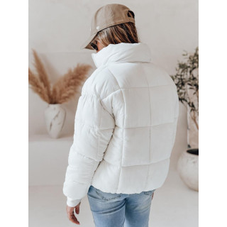 Ženska zimska jakna, bela barva TY4947