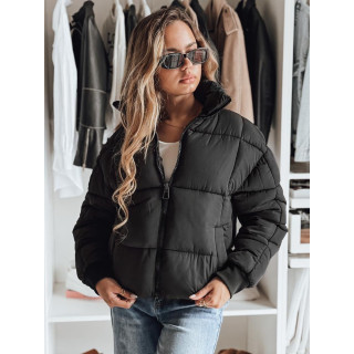 Črna ženska zimska jakna TY4948