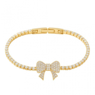 Elegantna ženska zapestnica z pentljo