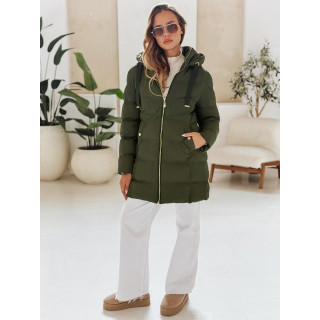 Zelena ženska zimska jakna TY4364