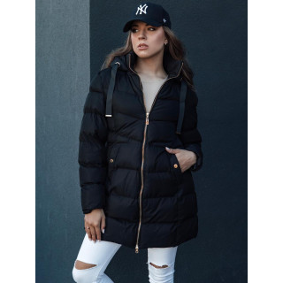 Črna ženska zimska jakna TY4366