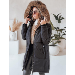 Ženska zimska parka v črni barvi TY5080