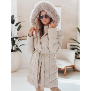 Zimska svetlo bež ženska jakna TY4926