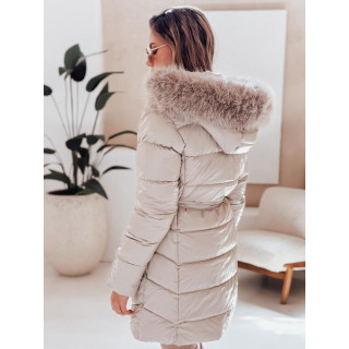 Zimska svetlo bež ženska jakna TY4926
