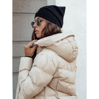 Ženska dolga bež jakna TY4585